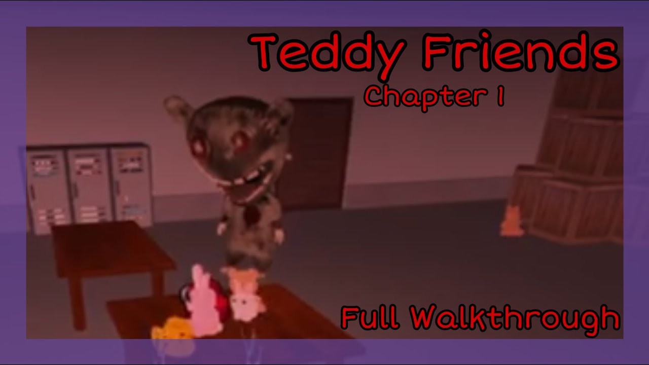 Teddy Friends (Chapter 1) Full Walkthrough | Roblox