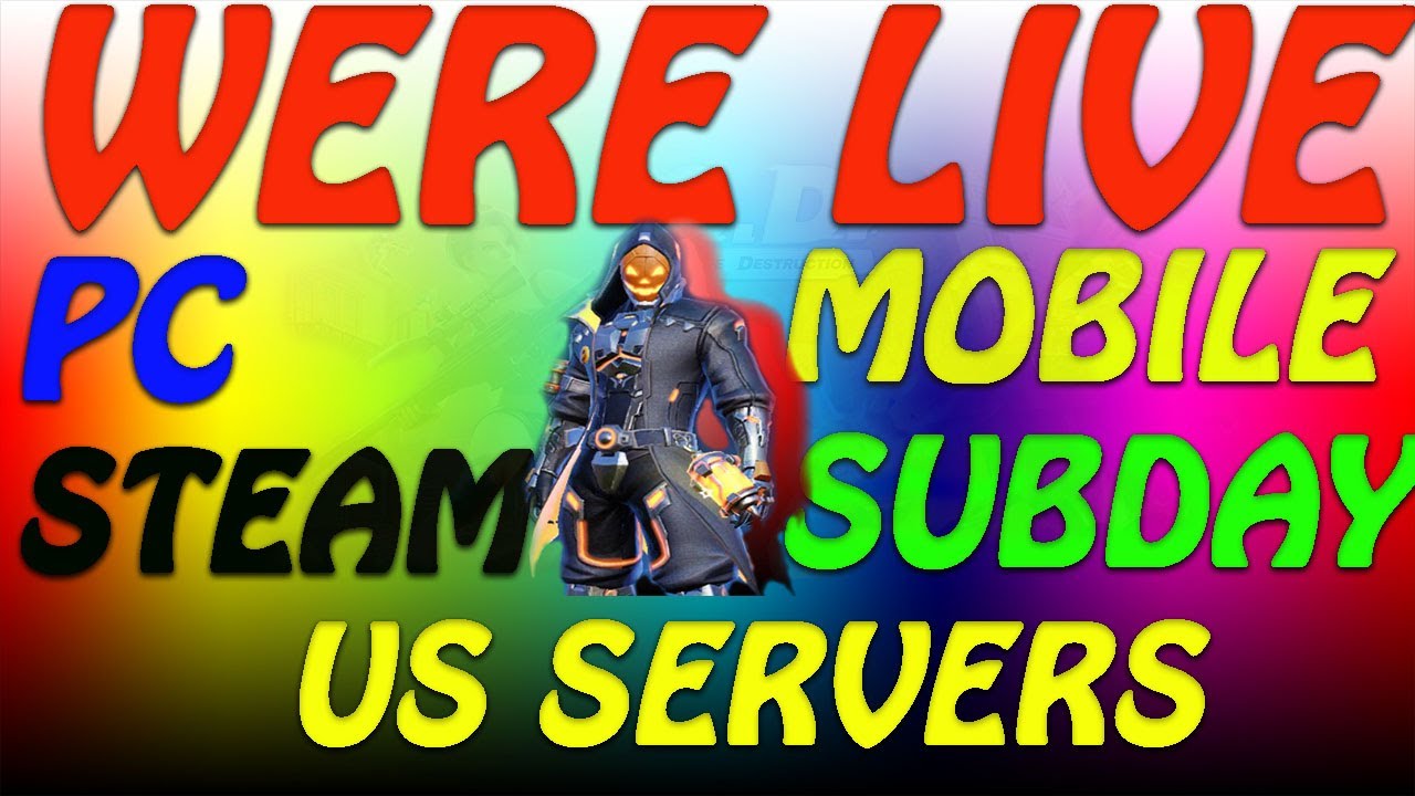 Creative Destruction Live GamePlay With Subs (FACECAM)