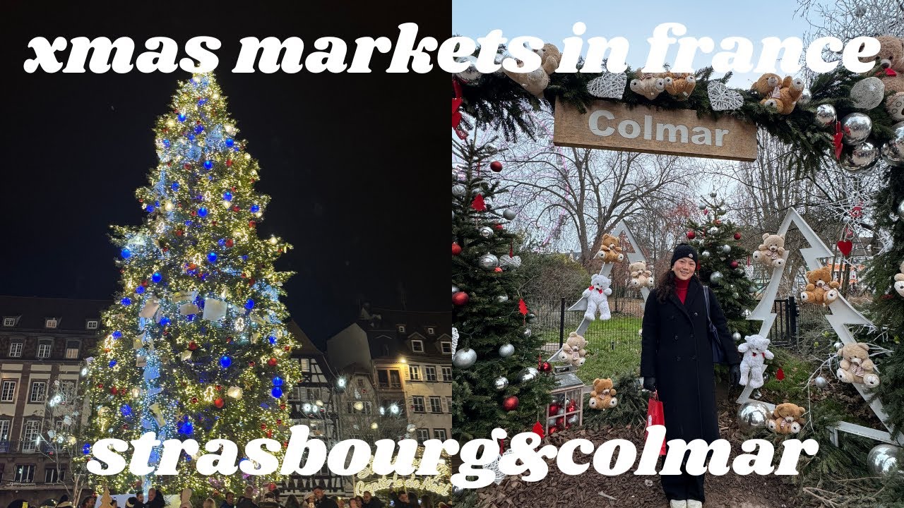 超夢幻法國聖誕小鎮strasbourg & colmar🎄✨