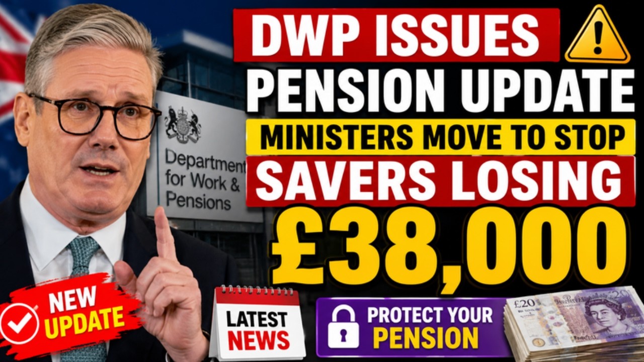 ⚠️ Важное обновление по пенсиям от DWP: правительство принимает меры, чтобы защитить пенсионные н...