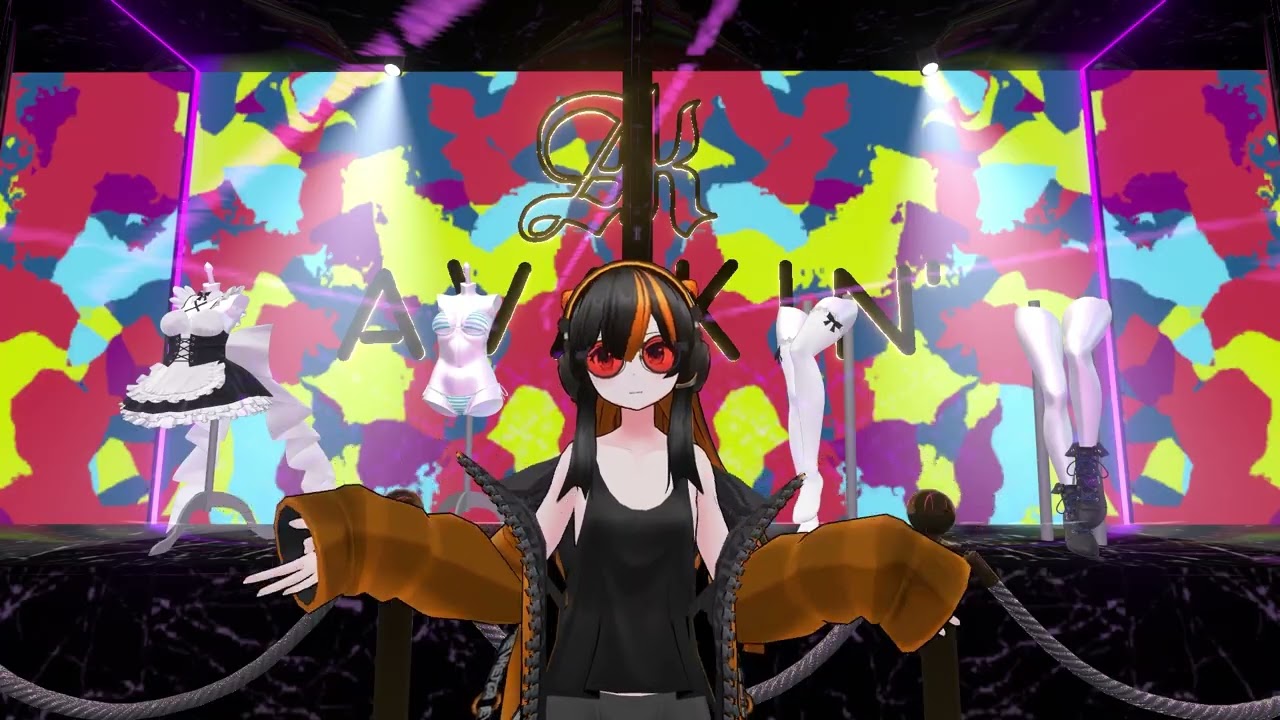 Distinctive facial expression Avatar Vanilla in VRCHAT