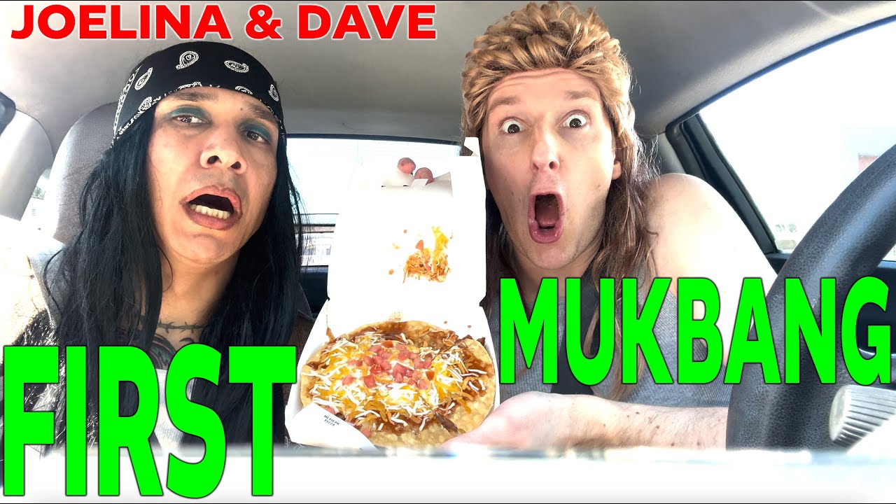 Dave Gunther and Joelina FIRST MUKBANG at Taco Bell