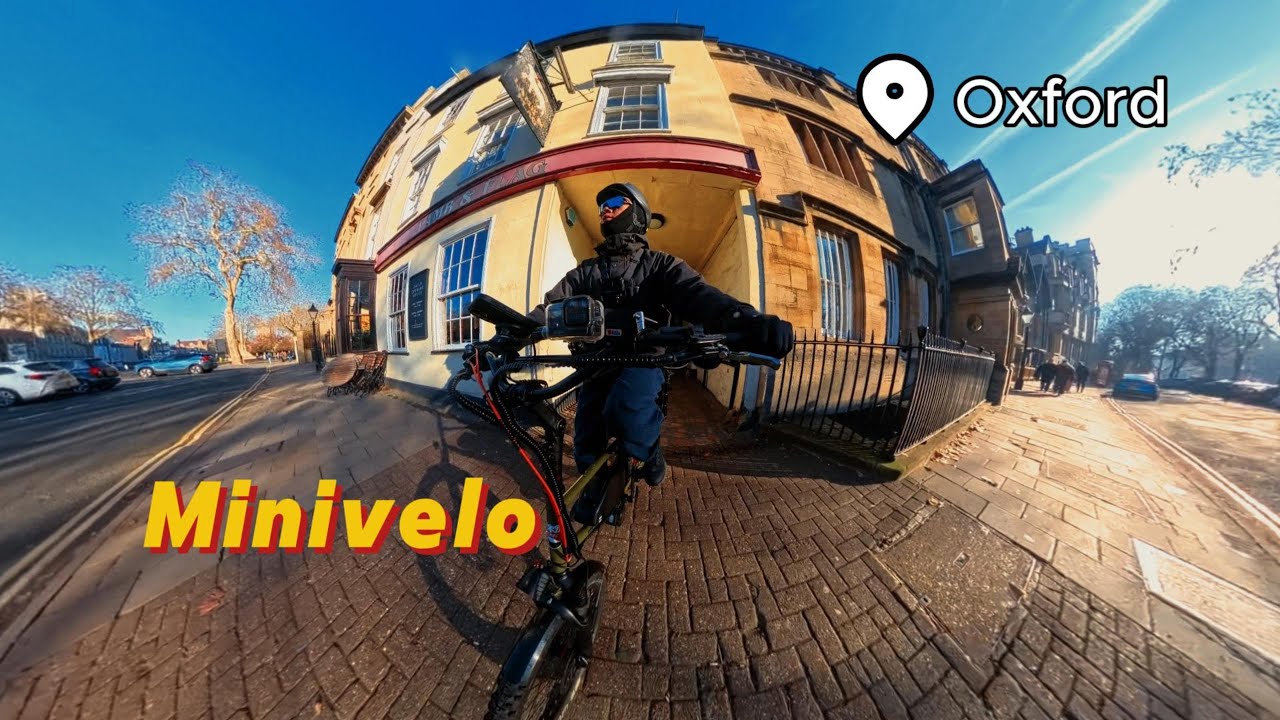 Mini Velo Urban Ride in Oxford City Centre