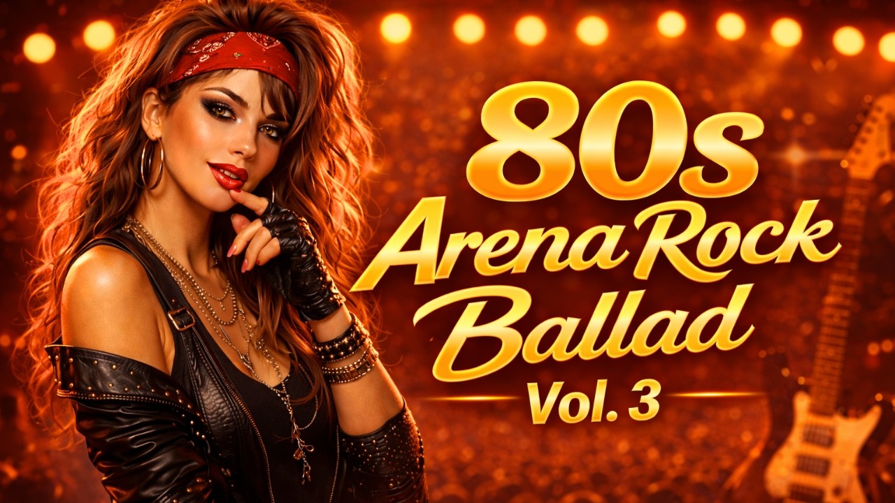 80s Arena Rock Ballad | Epic Guitar Love Songs | Vol. 3