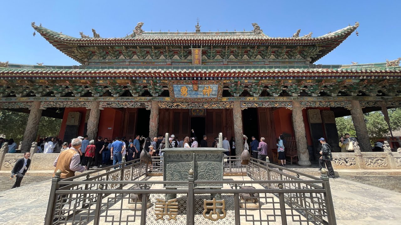 实拍运城解州关帝庙，关庙之祖，武庙之冠，全国人气最旺的关帝庙