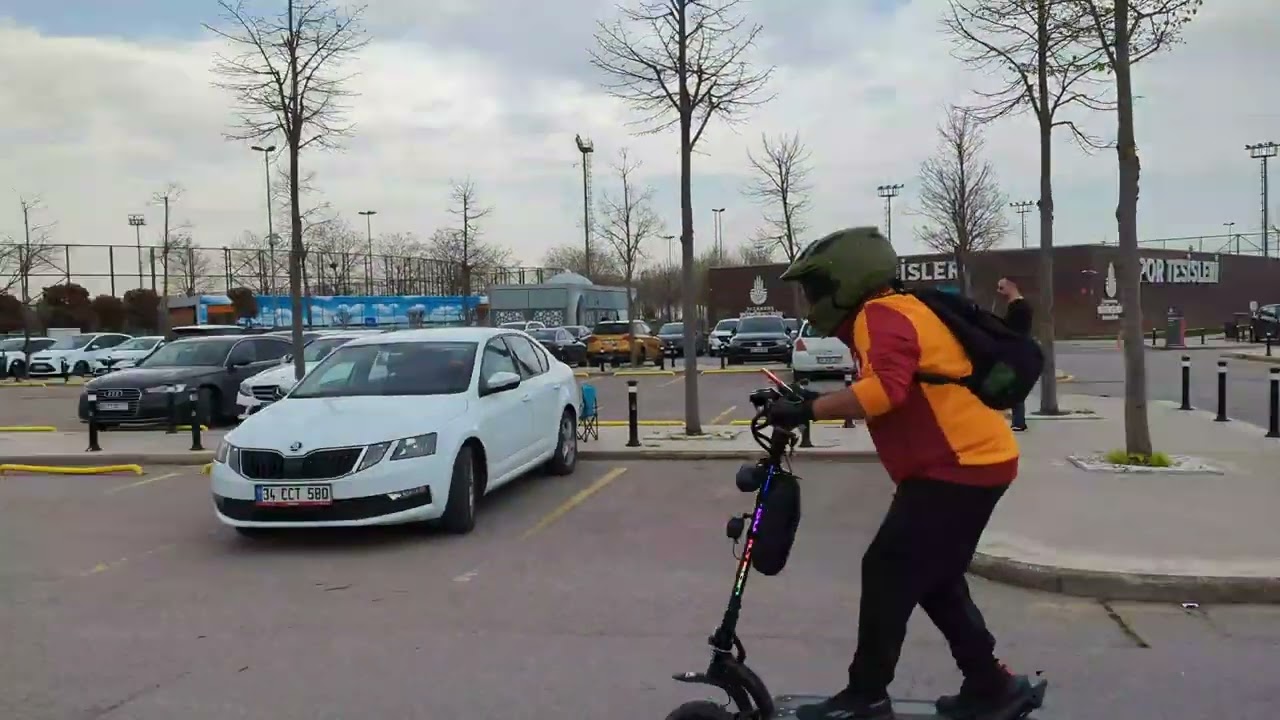 Segway GT2 vs Dualtron U2 kalkış yarışı :)