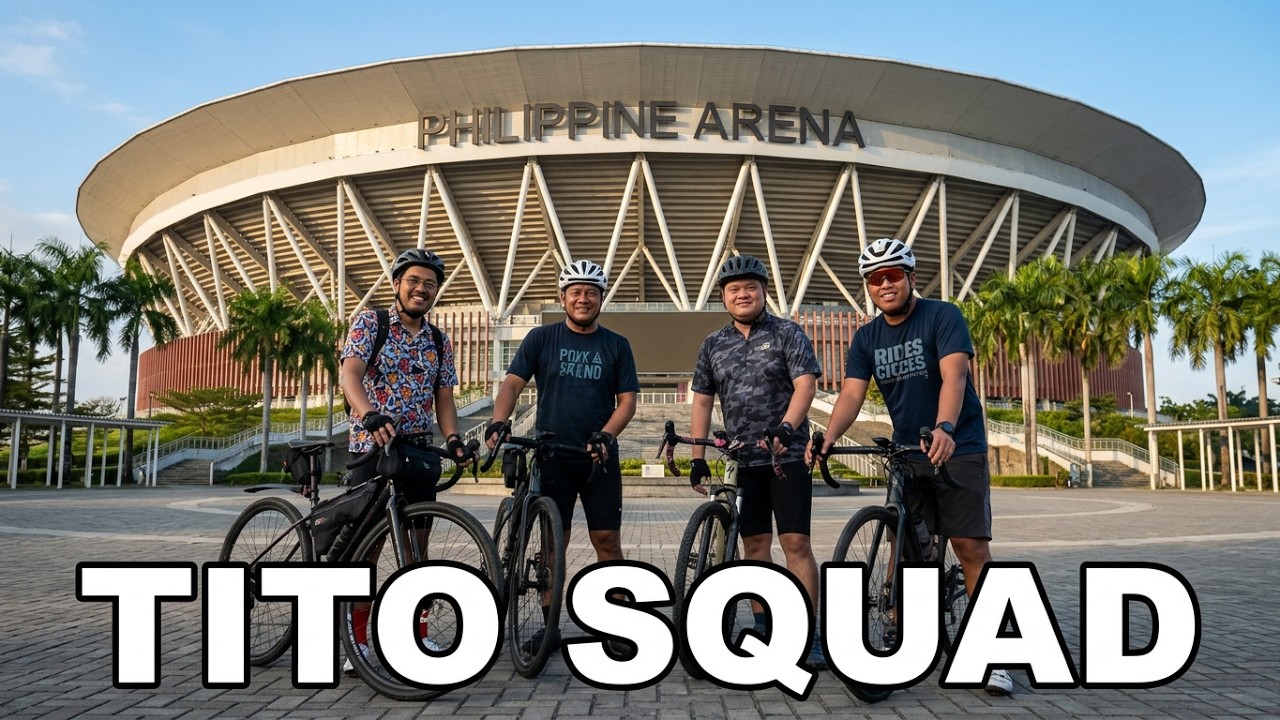 Philippine Arena Sunday Ride with Tito's