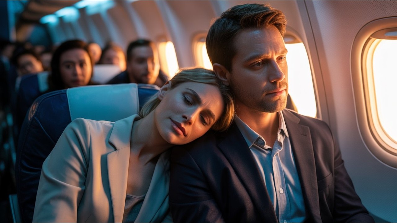 CEO Accidentally Drifted on Single Dad’s Shoulder — What Happened Mid-Flight Changed Everything