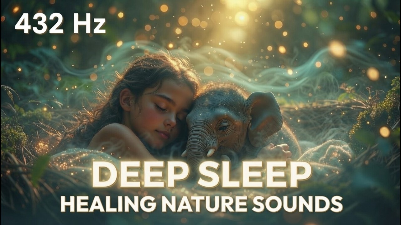 432Hz Jungle Sleep Music 🌙 Deep Relaxation Frequency