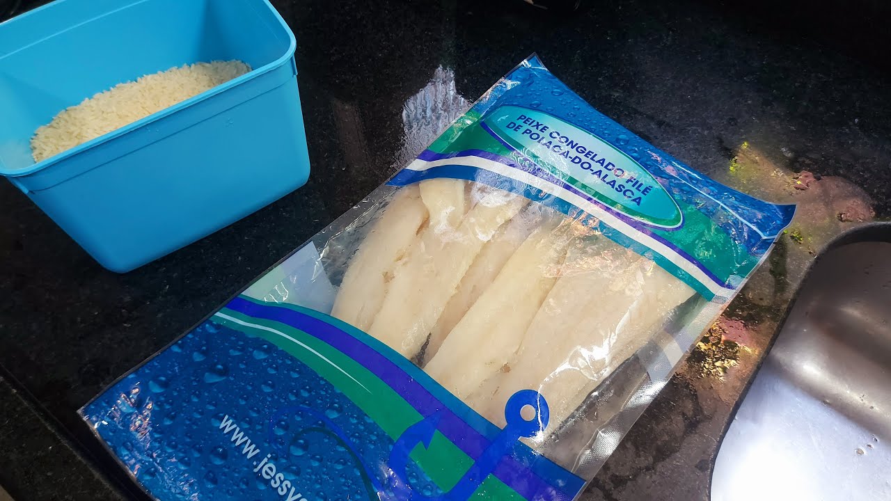HOJE TEM PEIXINHO PRO ALMOÇO 😋