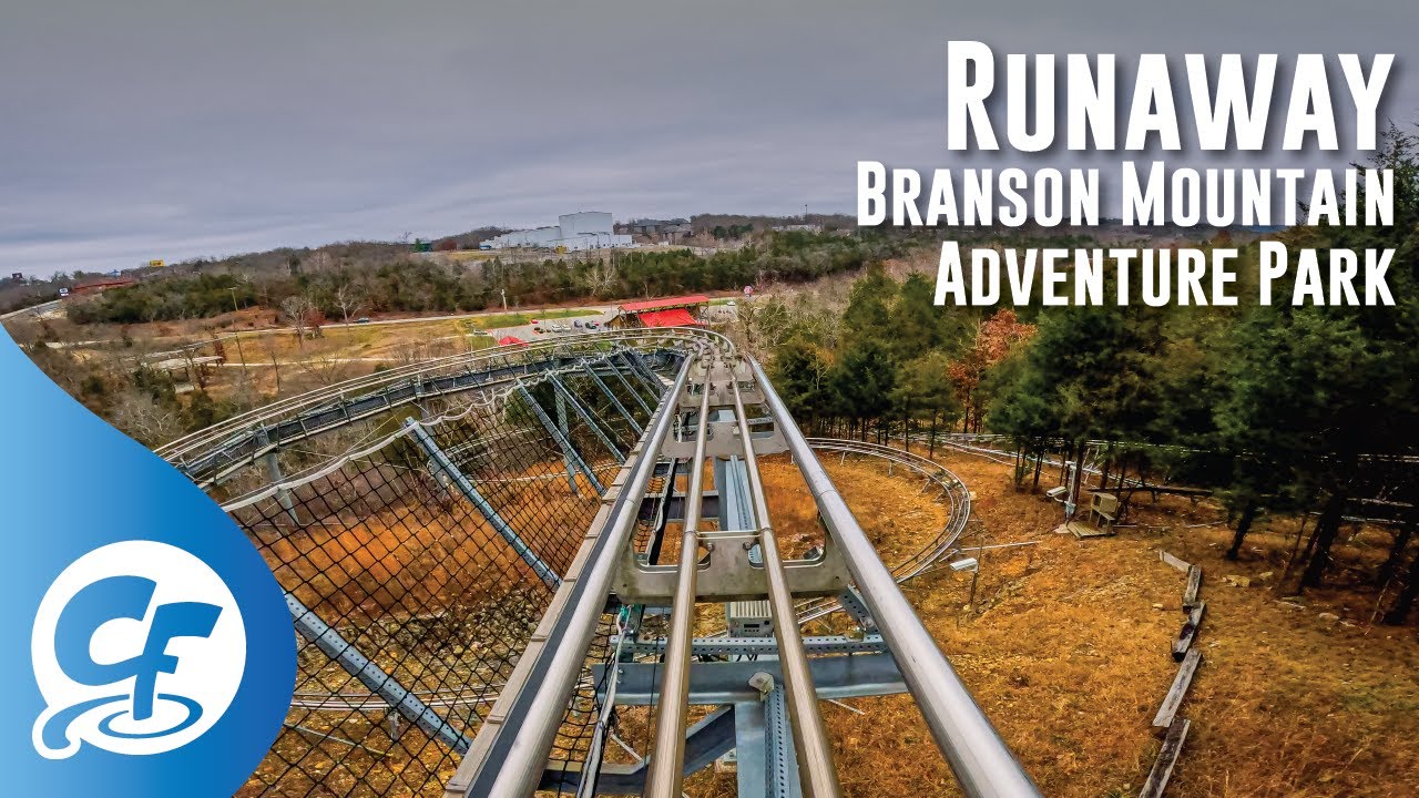 Runaway on-ride 5K POV @60fps Branson Mountain Adventure Park