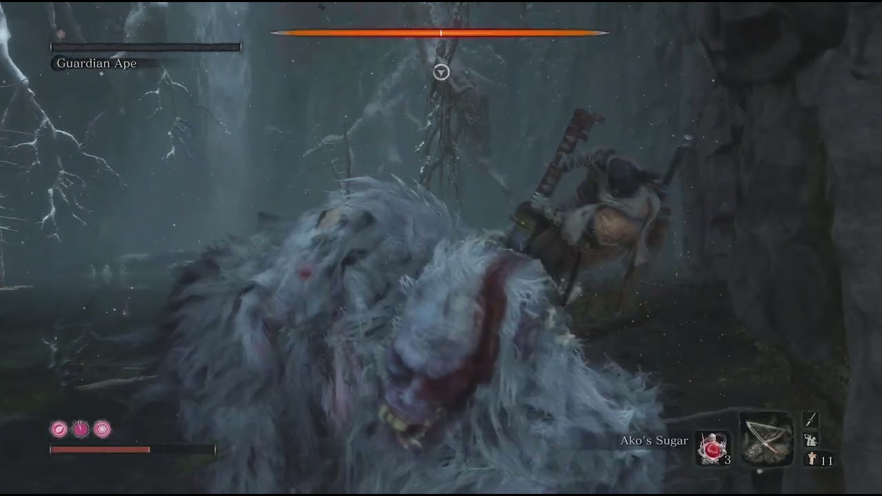 Sekiro: Guardian Ape (quick n easy kill)