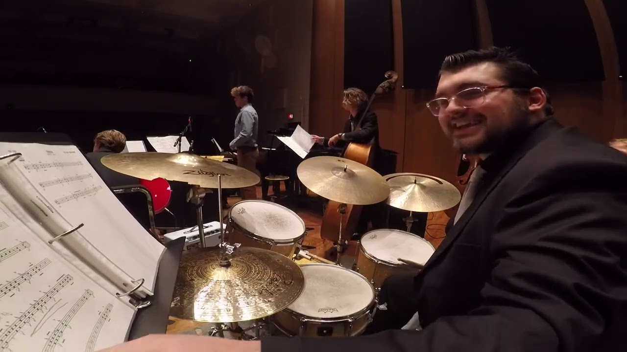 JU Big Band Spring 2023 | Drum Cam