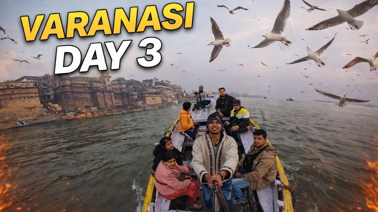 Early Morning Magic in Varanasi – Boat Ride & Siberian Birds | बोट राईडमध्ये दिसले सायबेरियन पक्षी