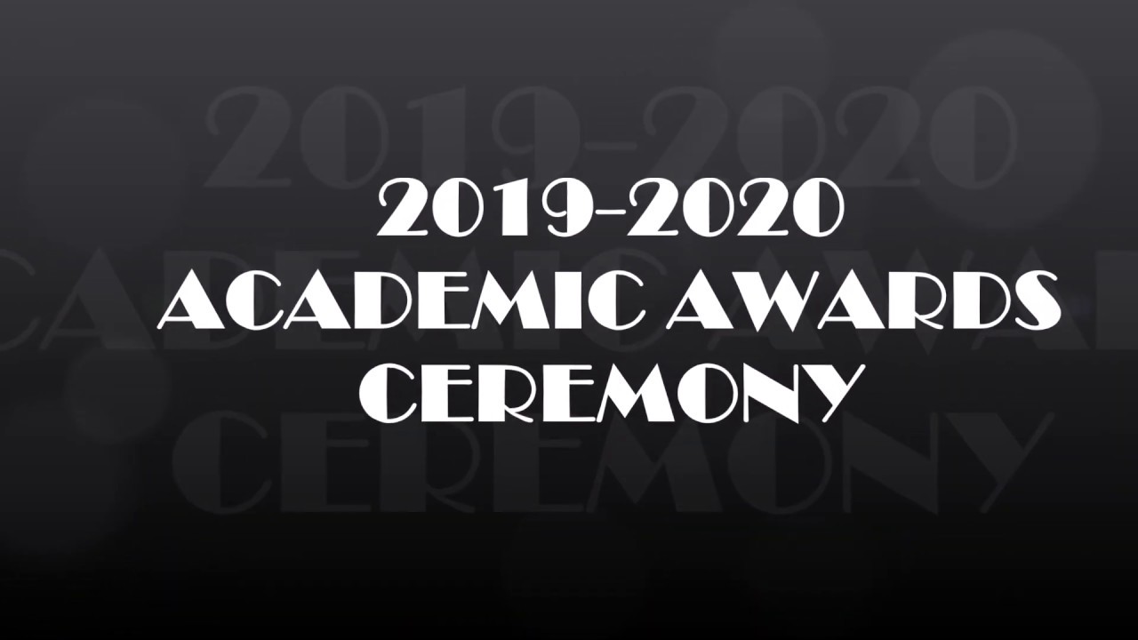 South High Academic Awards Ceremony 2020