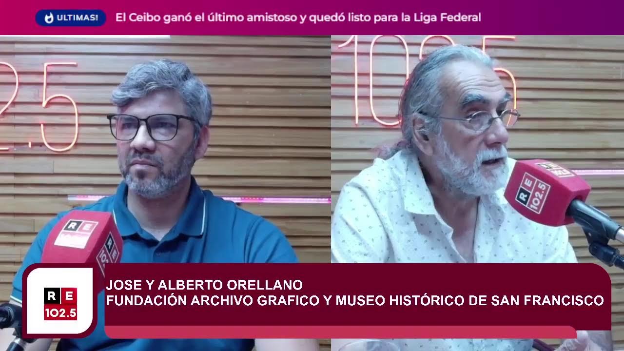 #Locales - José y Alberto Orellano - Cumple años la fundación archivo grafico y museo histórico