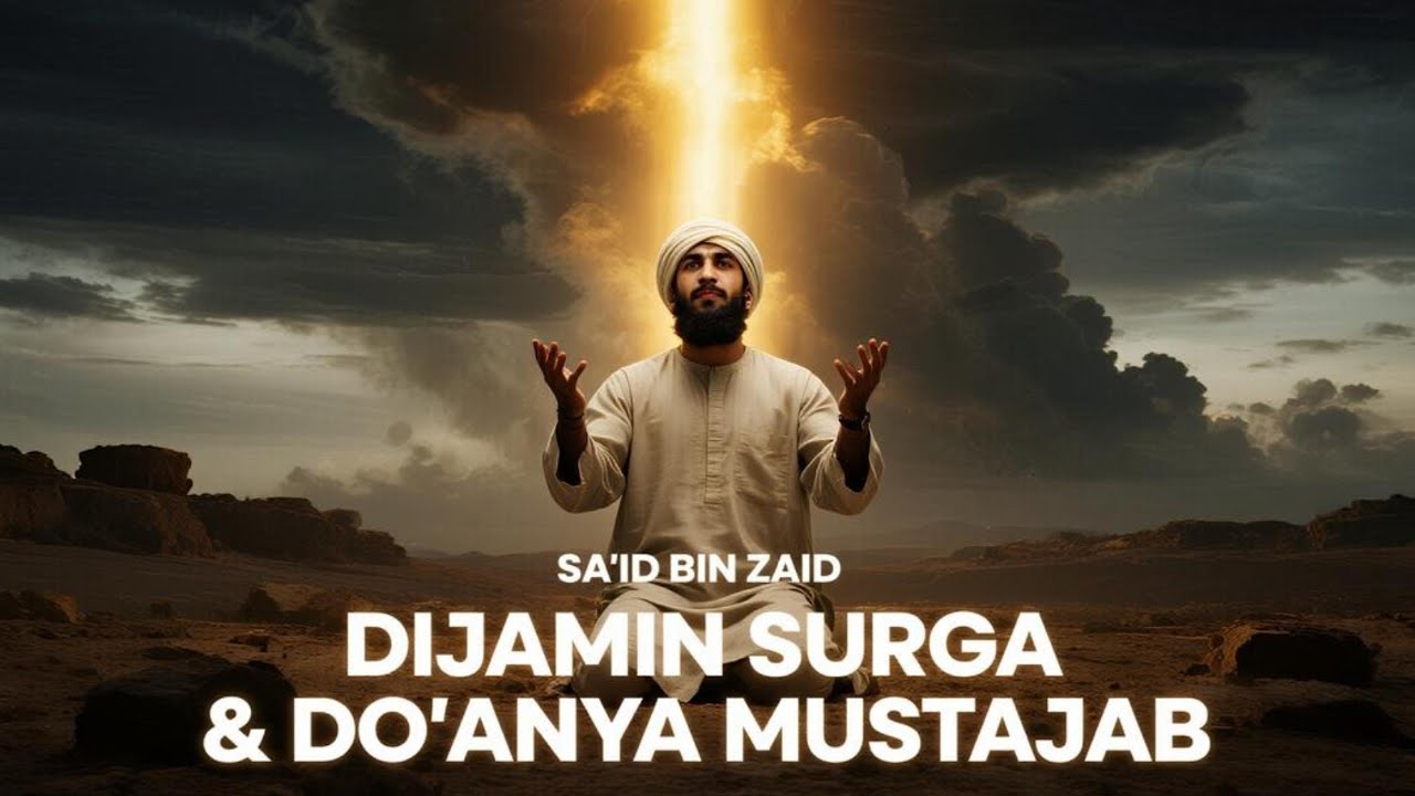 KISAH SAHABAT NABI Sa'id bin Zaid  Sahabat yang DIJAMIN MASUK SURGA & Doanya Selalu MUSTAJAB ✨