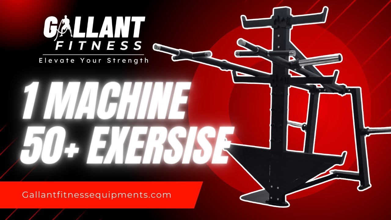 50+ Exercise Free-Trainer Machine - Ultimate Machine for Every #Gym