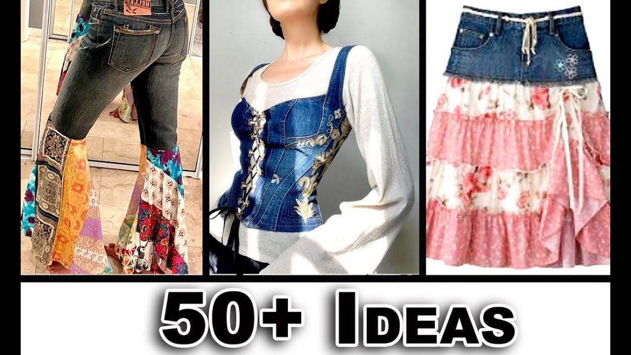 100+ Compilation of Jeans Ideas and Upcycles to Inspire Your Next Project
