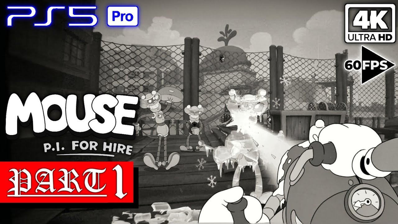 MOUSE: P.I. For Hire EARLY ACCESS GAMEPLAY WALKTHROUGH PART 1 (PS5 PRO) | 4K 60FPS (NO COMMENTARY)