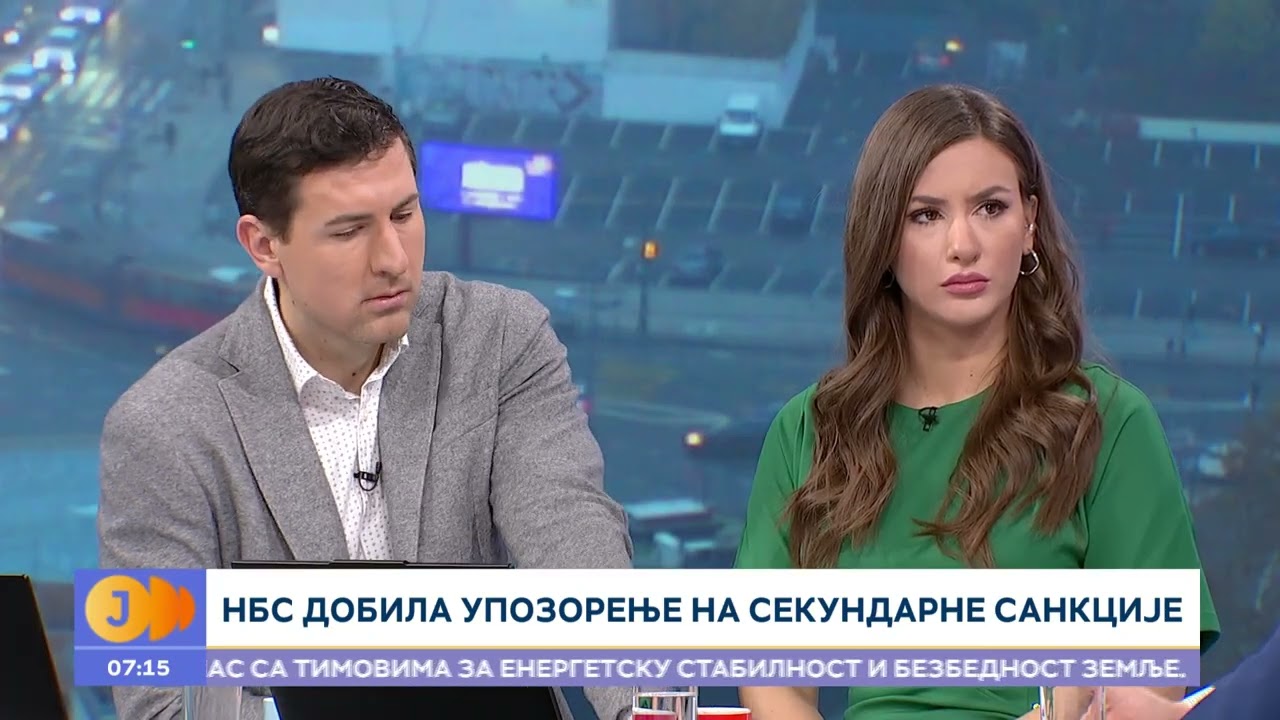 Posledice sekundarnih sankcija zbog NIS-a I RTS Jutarnji program