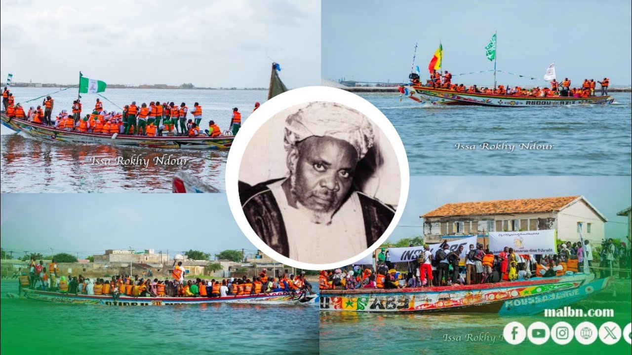 Gamou Medina Baye 2025: Arrivée des Pèlerins des îles du saloum @malbntv 