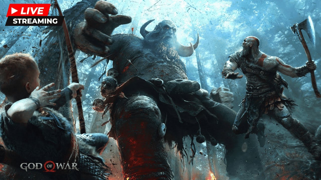 🔴Kita akan bermain gam baru dan kita akan memulai perjalanan bersama Kratos #1