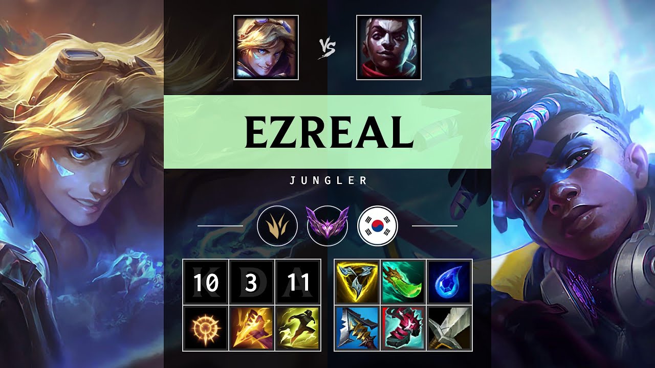Ezreal Jungle vs Ekko - KR Master Patch 25.11