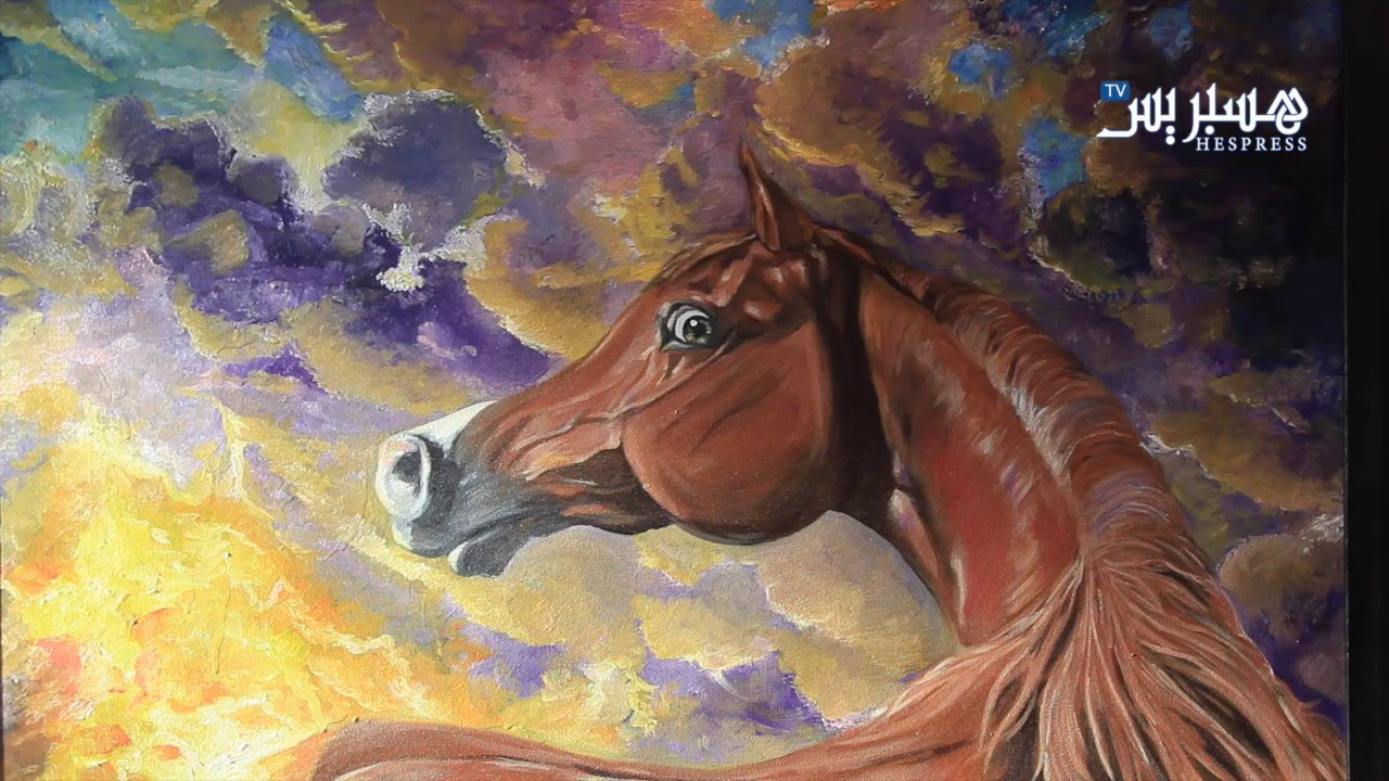 معرض تشكيلي يحتفي بالخيل