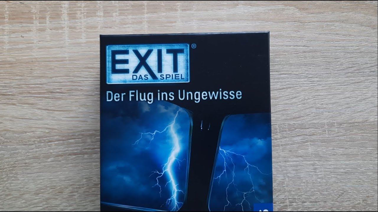 Der Flug ins Ungewisse (Okt. 2019)
