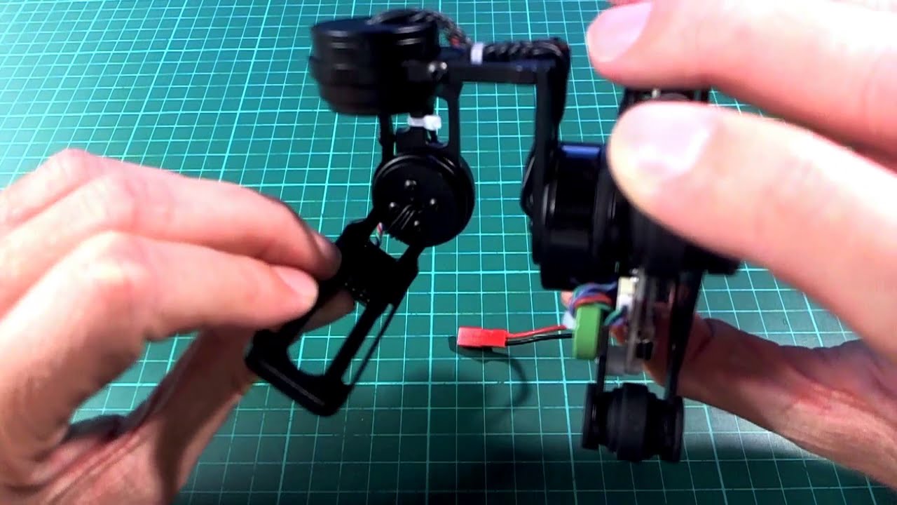 Тест настроек по умолчанию для 3-осевого стабилизатора STorM32 (предоставлено GearBest)