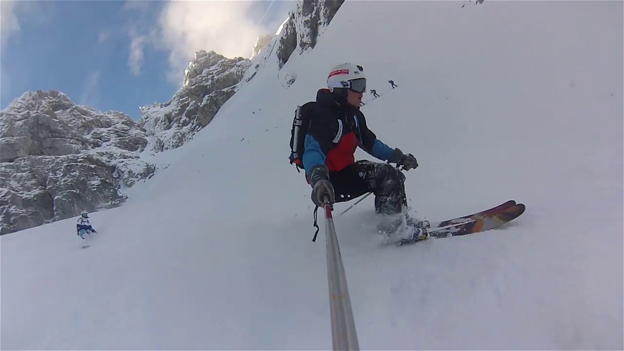Offpist skiing in Dammkar