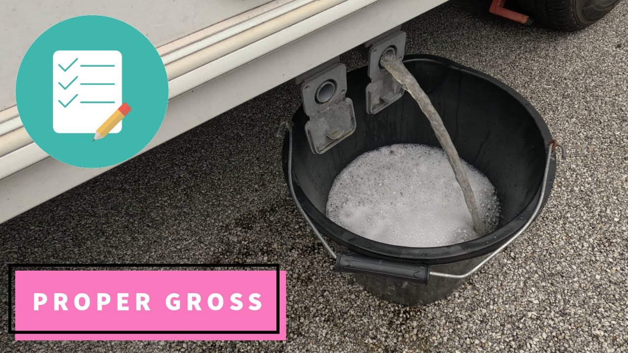 How We Clean Our Caravan Waste Pipes + Maintenance Tips, No Drips Here #caravan