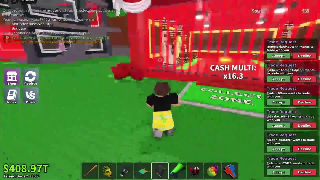 Live Roblox fr chill steal a brainrot je trade!