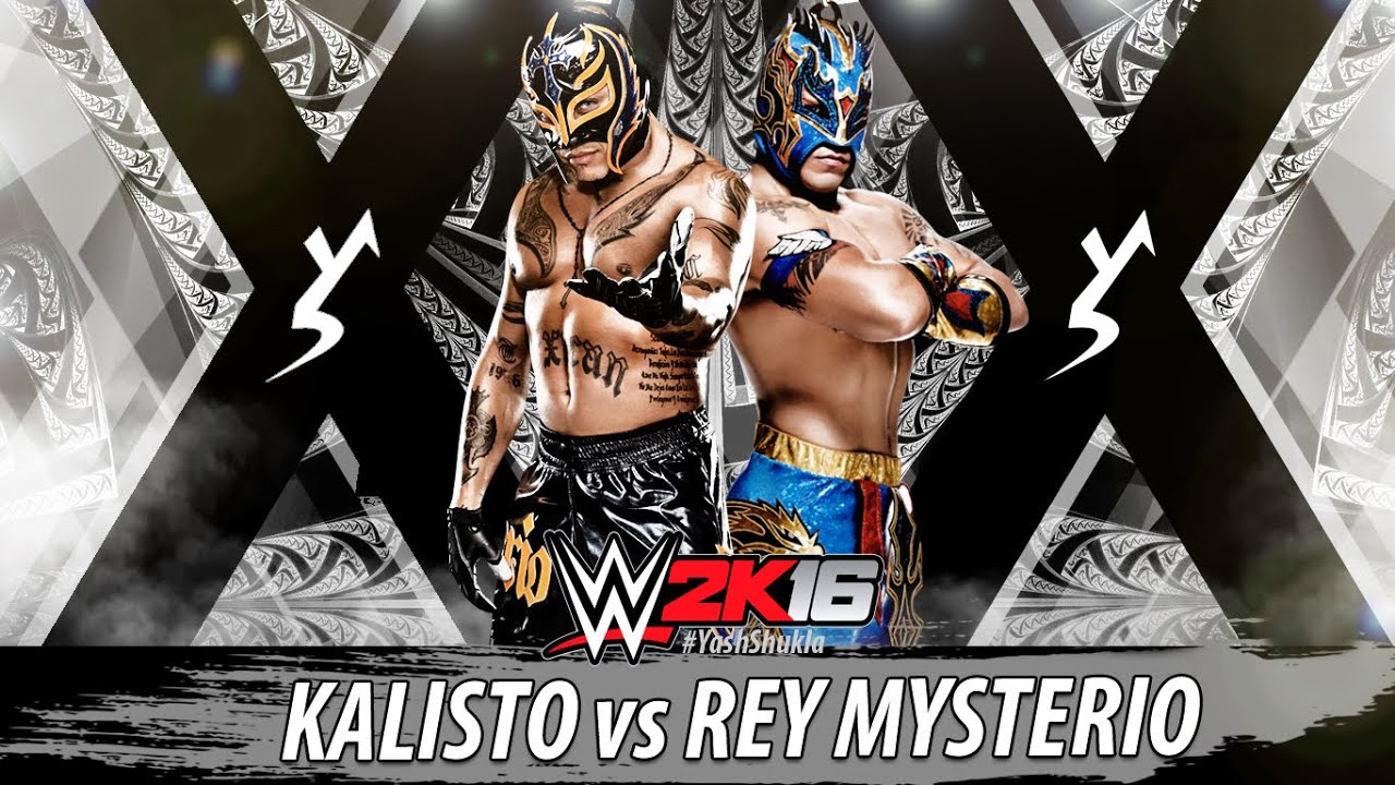 WWE 2K16 - Kalisto vs Rey Mysterio | PS4 Gameplay