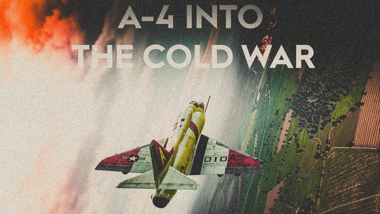SCOOTER SPOTTED OVER COLD WAR GERMANY | A-4 SkyHawk CAS Into The Cold War | DCS World