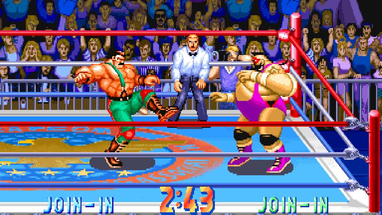 Saturday Night Slam Masters Longplay (Arcade) [4K]