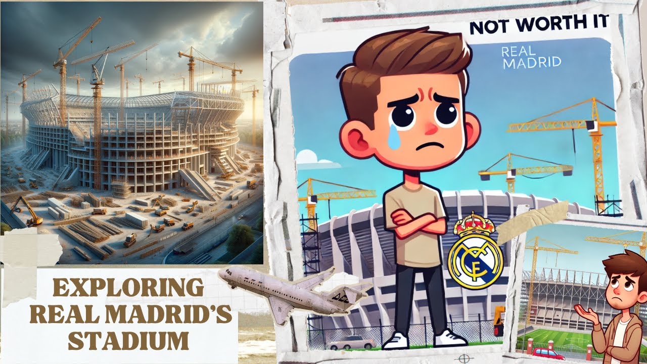 🏟️ Exploring Real Madrid’s Stadium – Was It Worth It? 🤔🚧