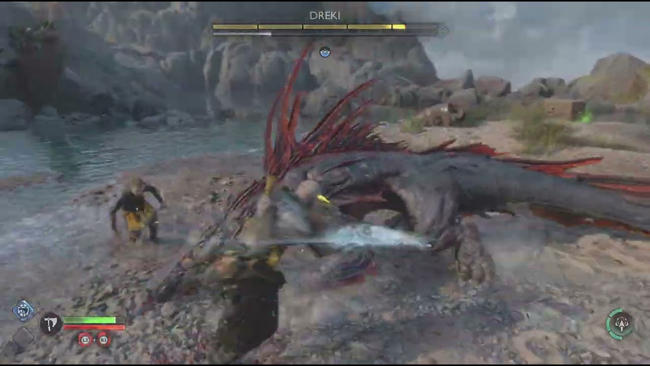 This is the first game were i was played god war in play station 5