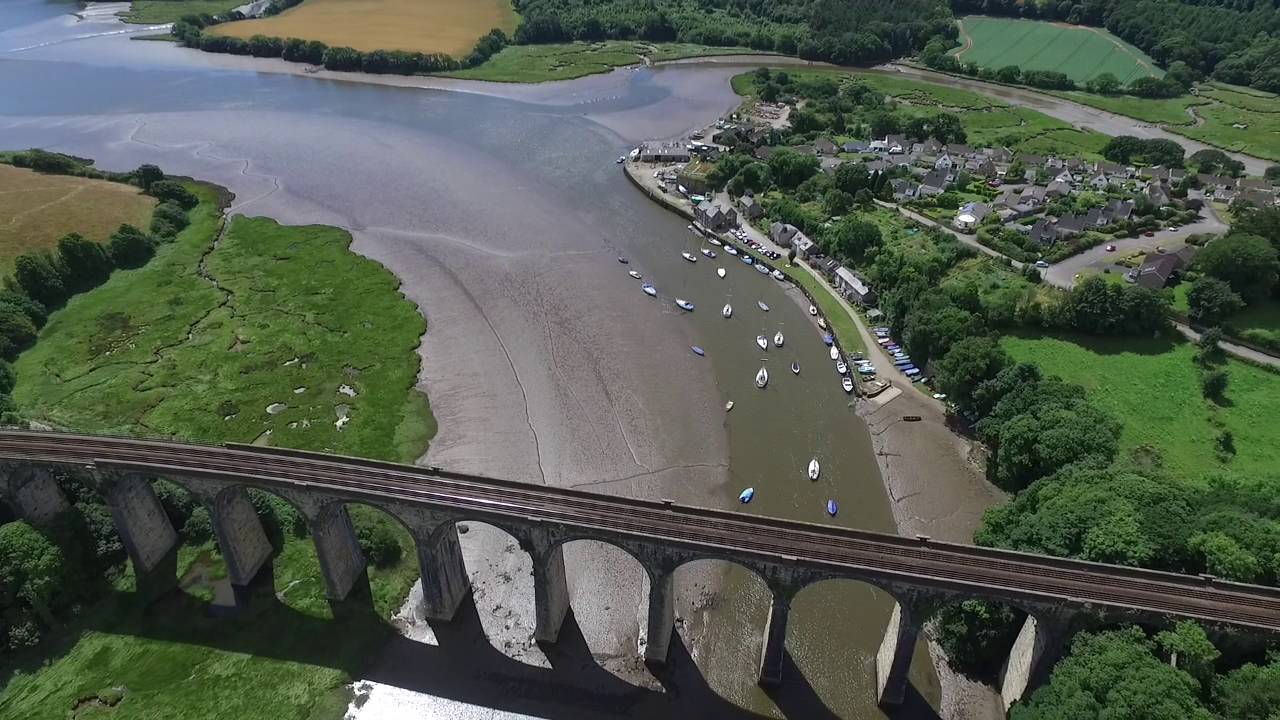 St. Germans viaduct (DJI Phantom 3A)