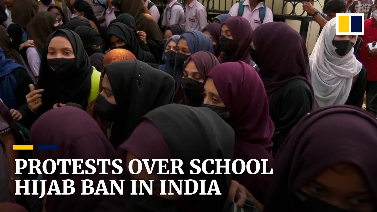 School hijab ban triggers clashes between Hindu and Muslim students in India&rsquo;s Karnataka state