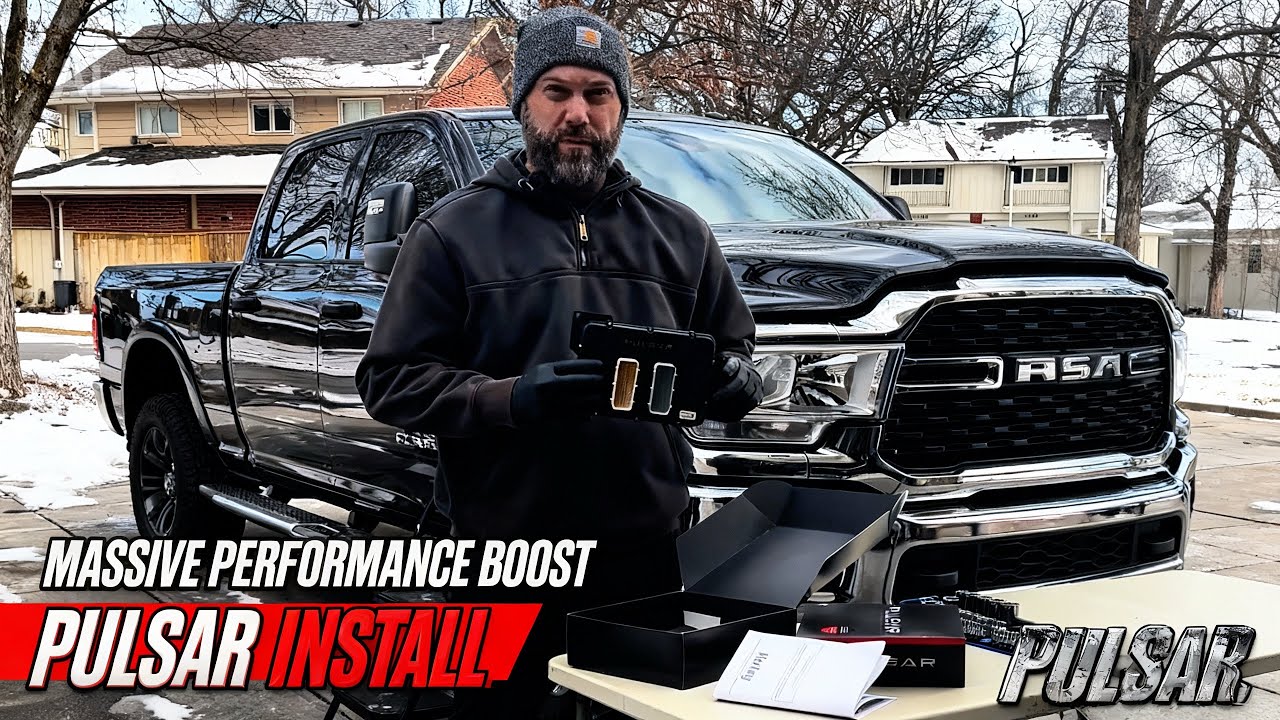 2019-2024 Ram 2500 Edge Pulsar Inline Tuning Module Install and Review Part 1