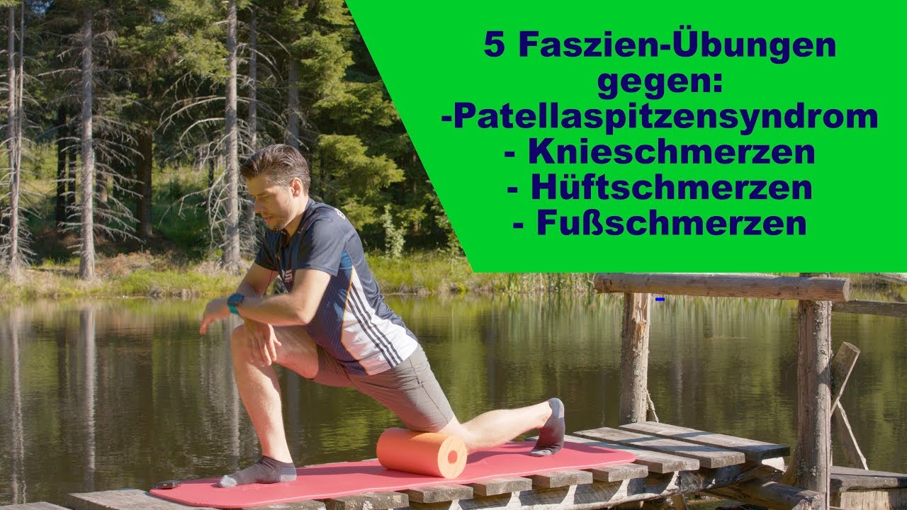 5 Faszien-Übungen für das Bein und Knie