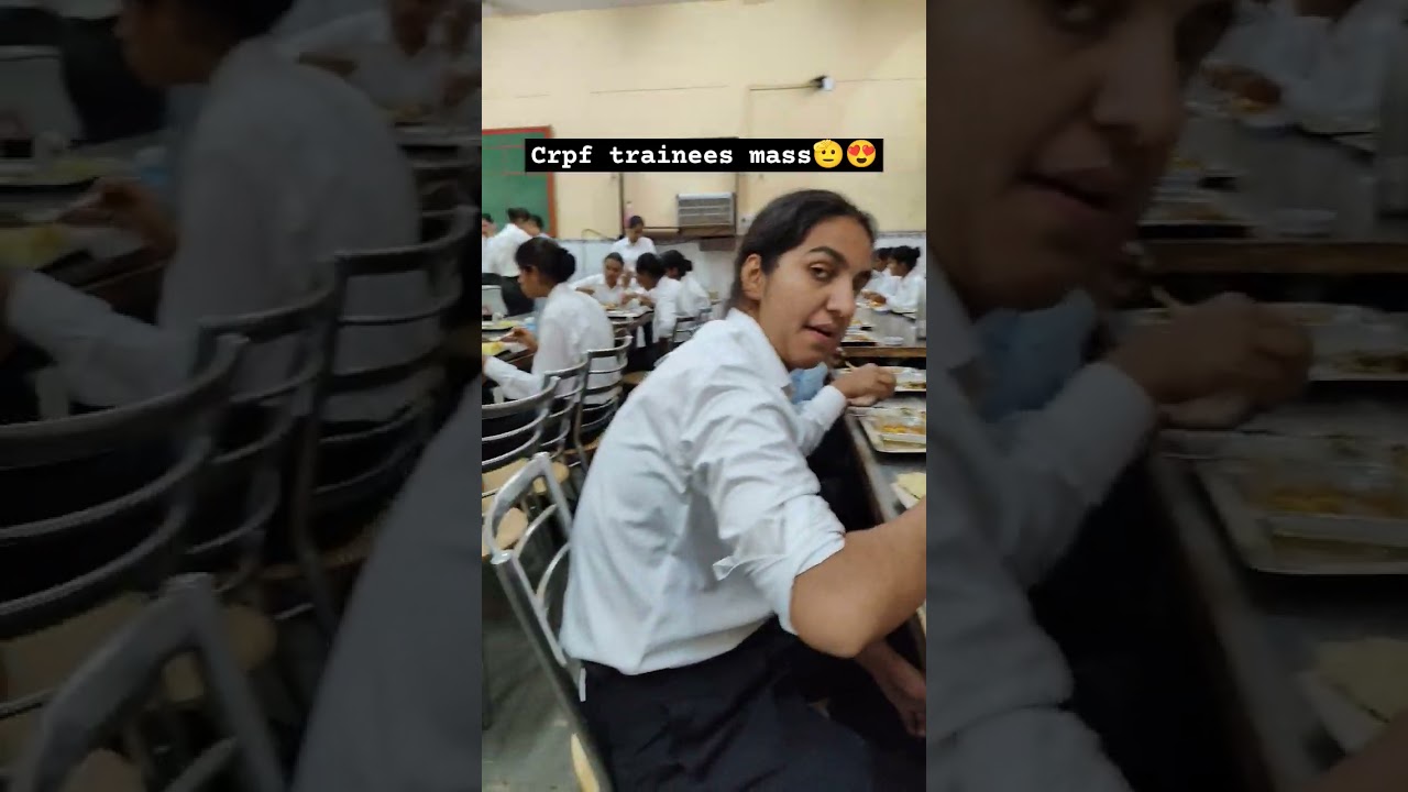 CRPF ASI STENO, HCM  TRANEES MASS🫡😇jldi aao aap bhi job lagakr #crpf #crpfhcm #viralvideos  #shorts