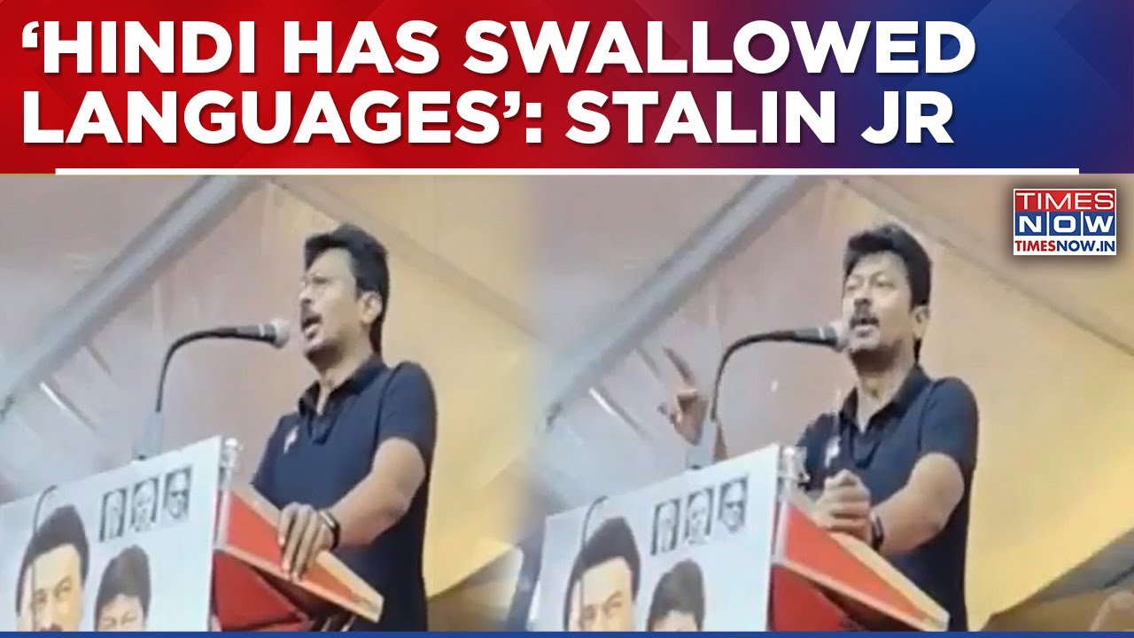 Stalin Jr Sparks Language Row, Revives 'Hindi Imposition' Charge, Says 'Languages Gettting Extinct'