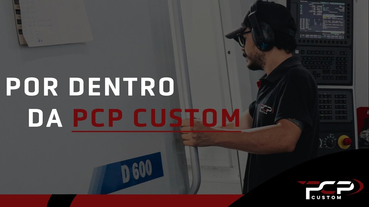 VENHA CONHECER O PROCESSO DE CRIAÇÃO DA PCP CUSTOM GIII - PRETA.
