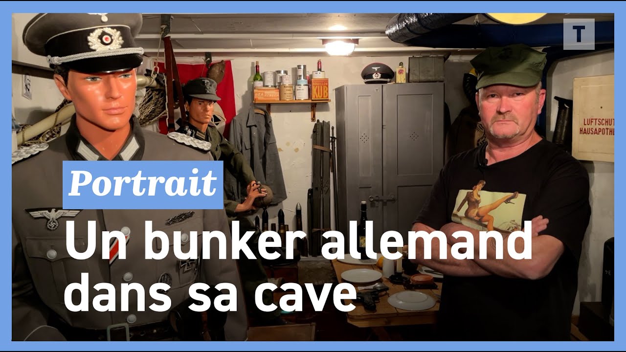 Ce Breton reconstitue un bunker de la Seconde Guerre mondiale dans sa cave