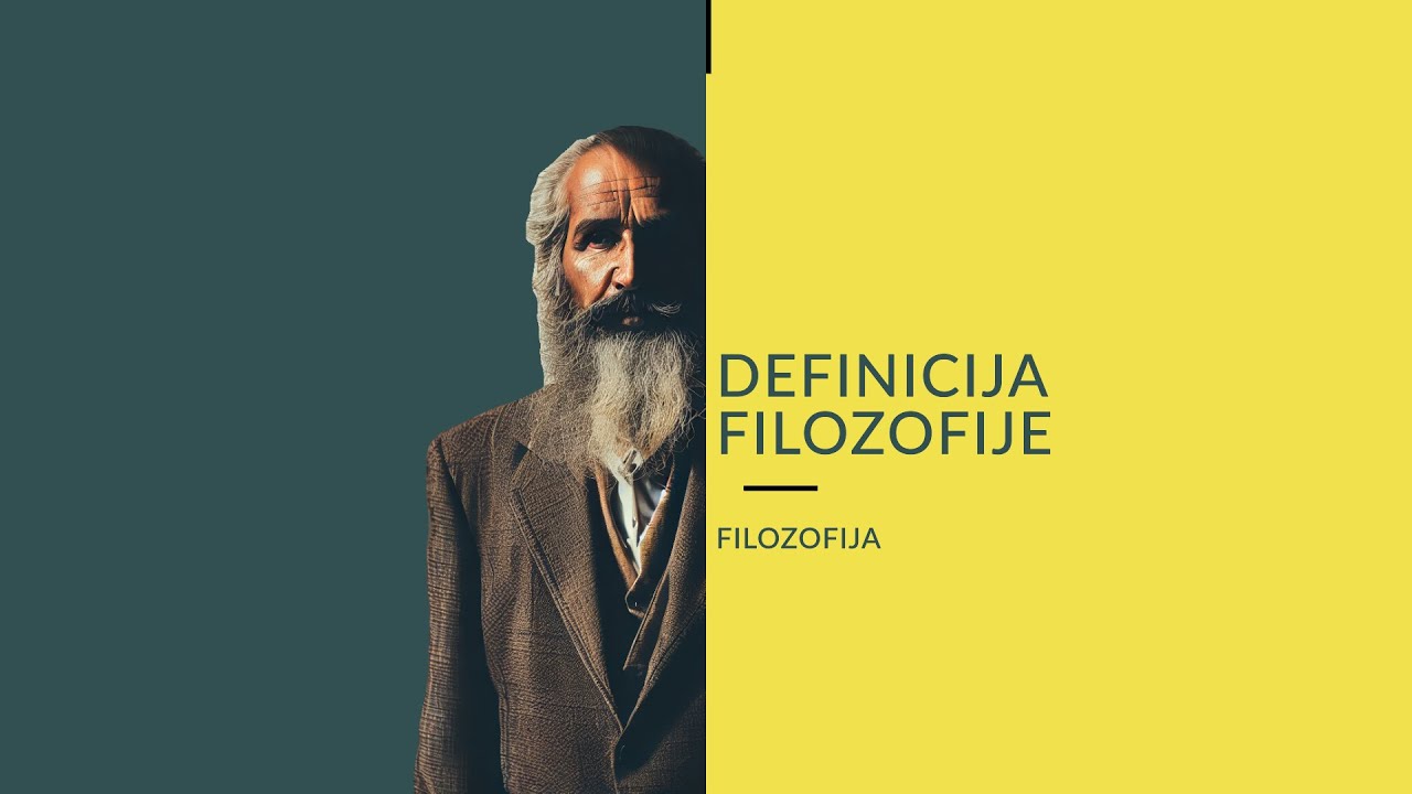 Definicija filozofije | Pametnom Dosta
