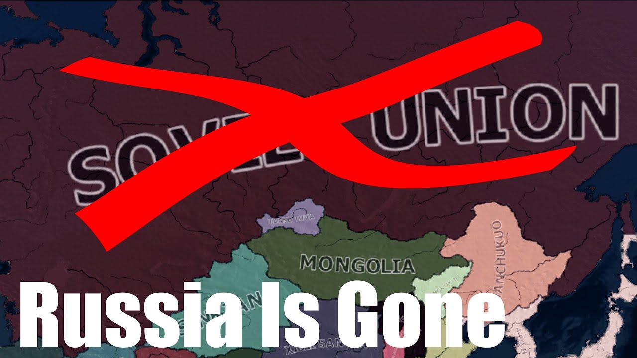 What If RUSSIA Was Gone | HOI4 Timelapse