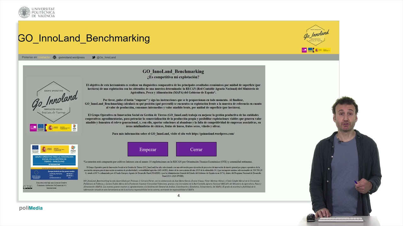 Herramienta GO InnoLand Benchmarking